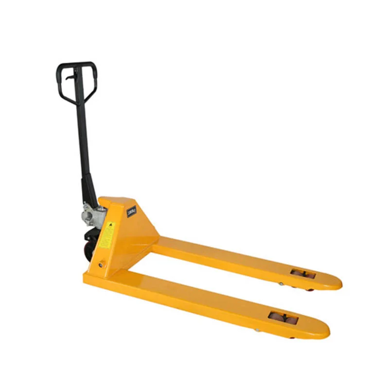 2ton Manual Forklift Stainless Steel Nylon Wheel Manual Hand Pallet Truck