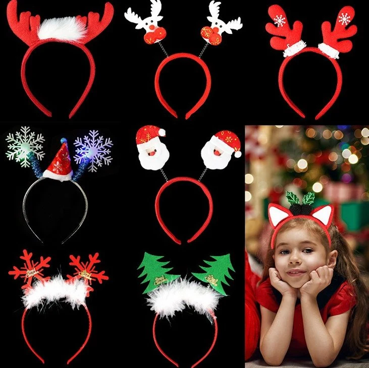 Cool Light up Party Hairband Flashing LED Headband for Concert Halloween Christmas Party Supplies