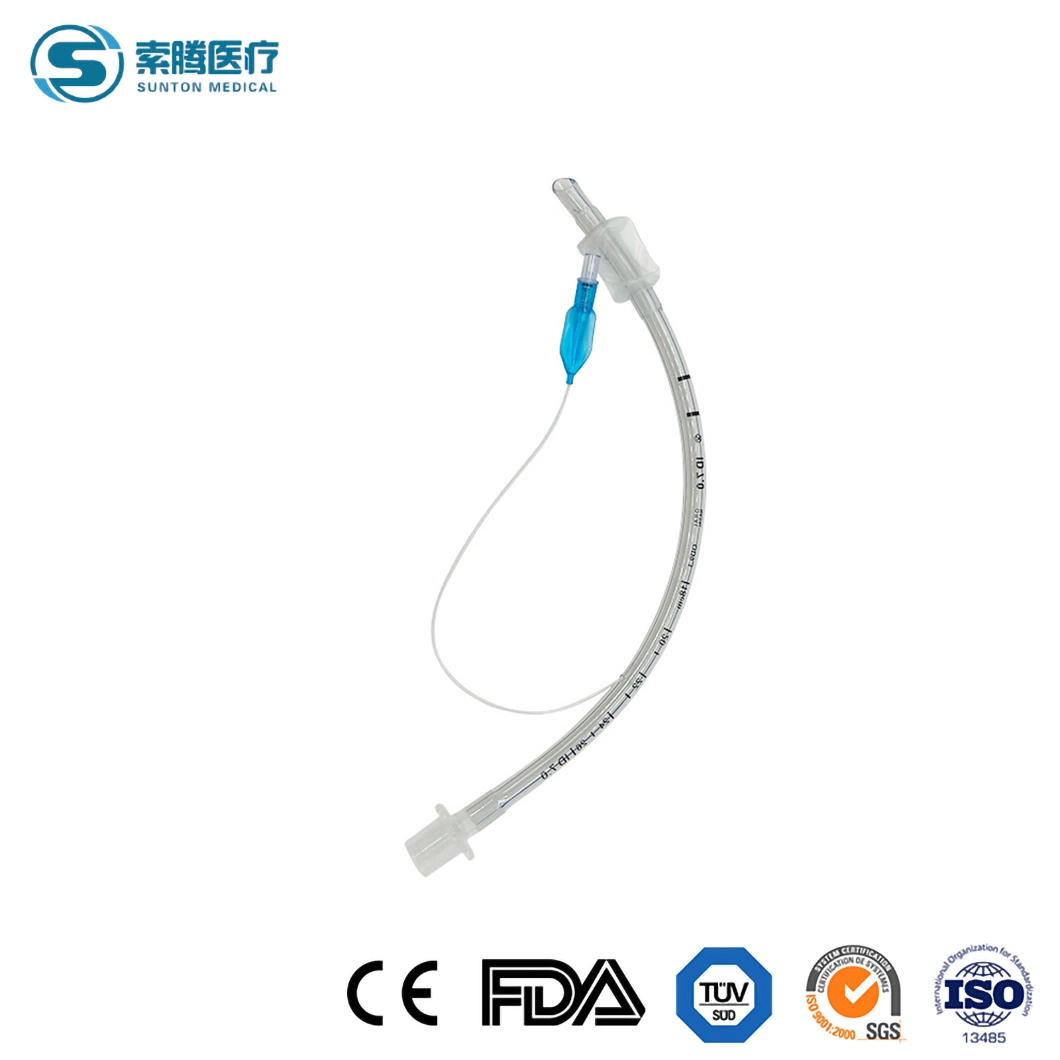 Sunton China Use of Endotracheal Tube Supplier EOS Disinfecting Type M Size Endotracheal Tube Tracheostomy General Endotracheal Tube Dislodged Endotracheal Tube