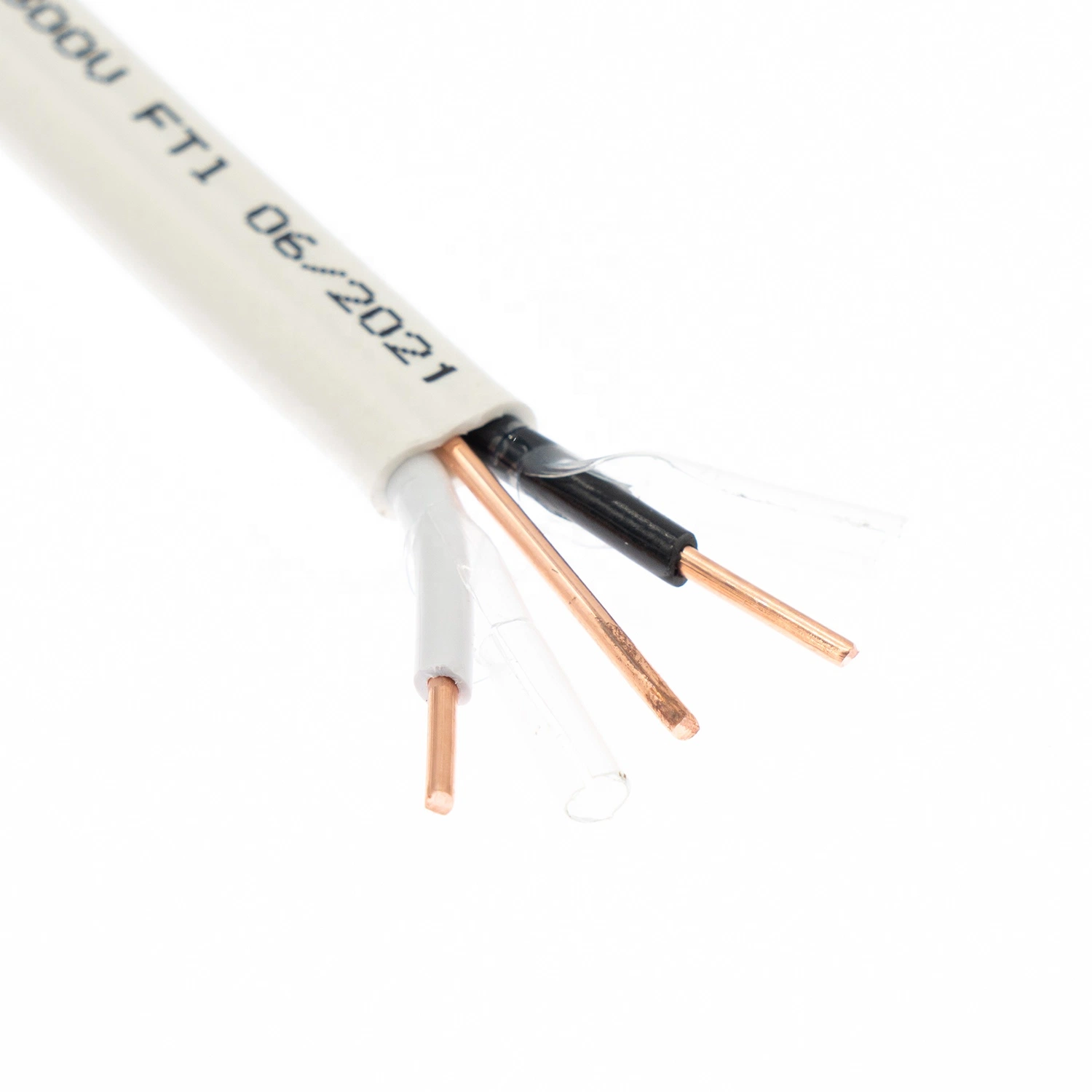 Nmd90 (cable enfundado Non-Metallic) 14/2 14/3 Los circuitos de cableado residencial para las tomas de corriente, interruptores utilizar cable