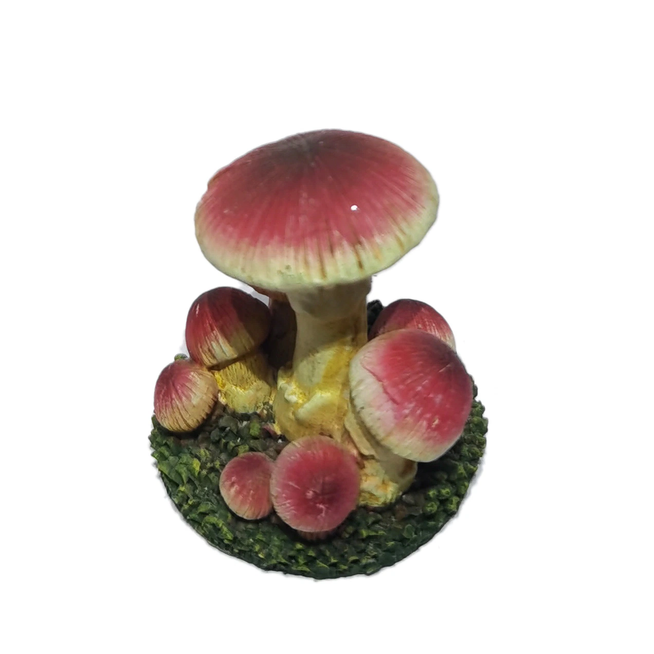 Cute Landscape Mushroom Ornaments Resin Fairy Garden Mushroom Succulent Cabochons Kawaii Decoration Charms