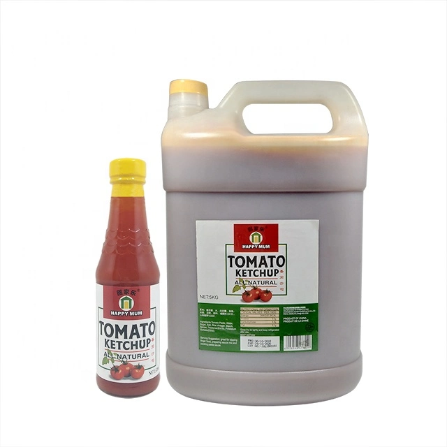 Großhandelgroßhandelindustrie Frisch Konzentrierte Tomatensauce Ketchup Ketchup