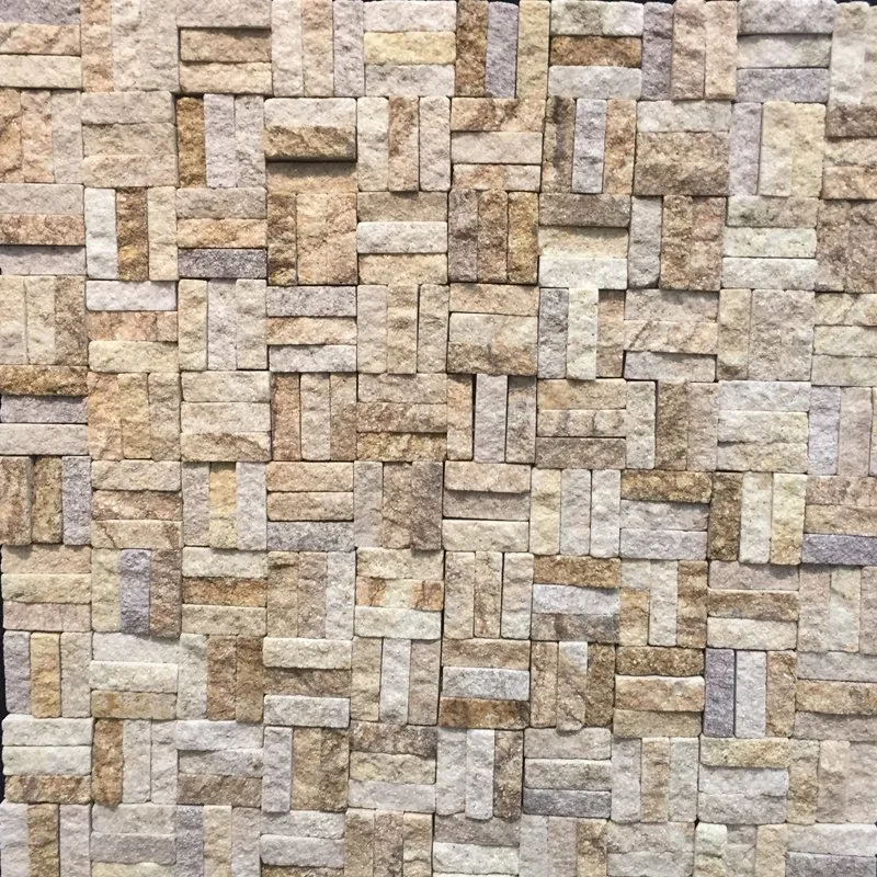 Building Materials Polished Surface Nature Stone Mosaic Tile