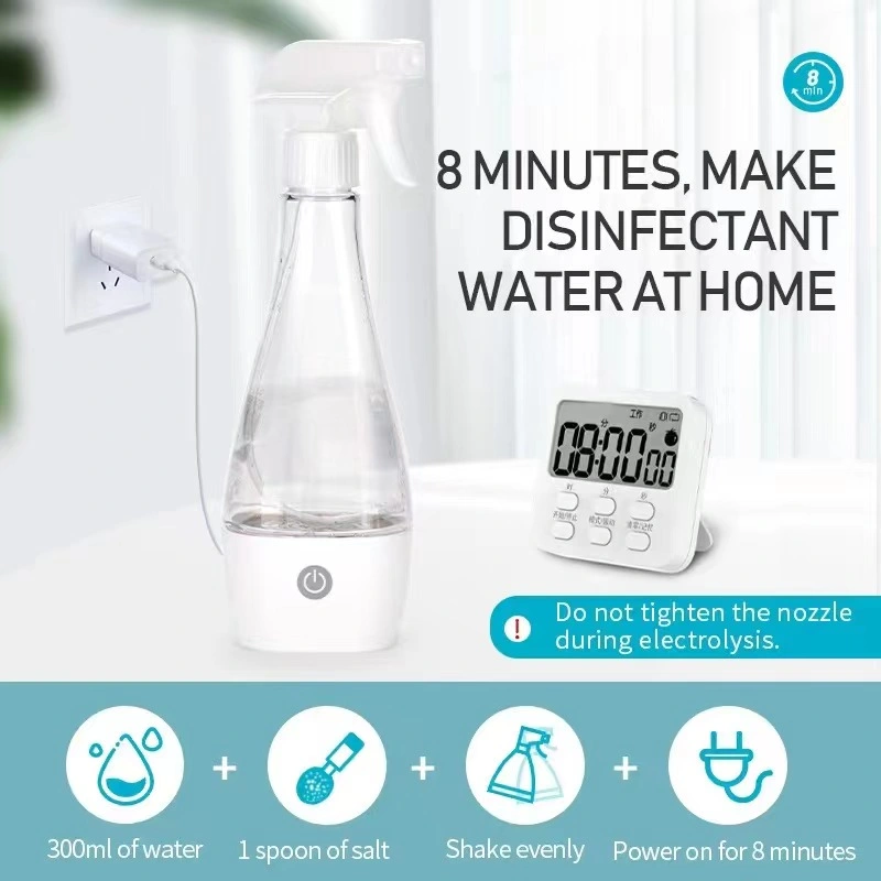 Daily Home Life Disinfectant ABS PC Plastic Sanitizer Dispenser Rechargeable