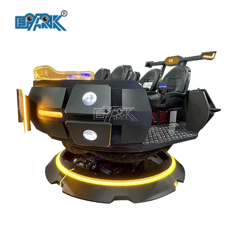 9d Vr 5 Person Flying Saucer Electric Motion Platform Vr Cinema