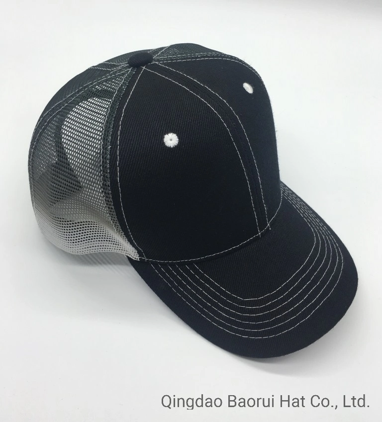 New Style acrylic Blank Baseball Caps with Mesh Sublimation Printing