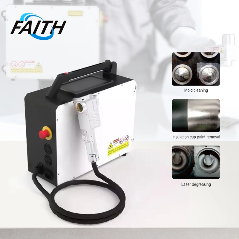 Faith Hot Selling Backpack Design High Cleaning Efficiency 50W for Rust on Metal