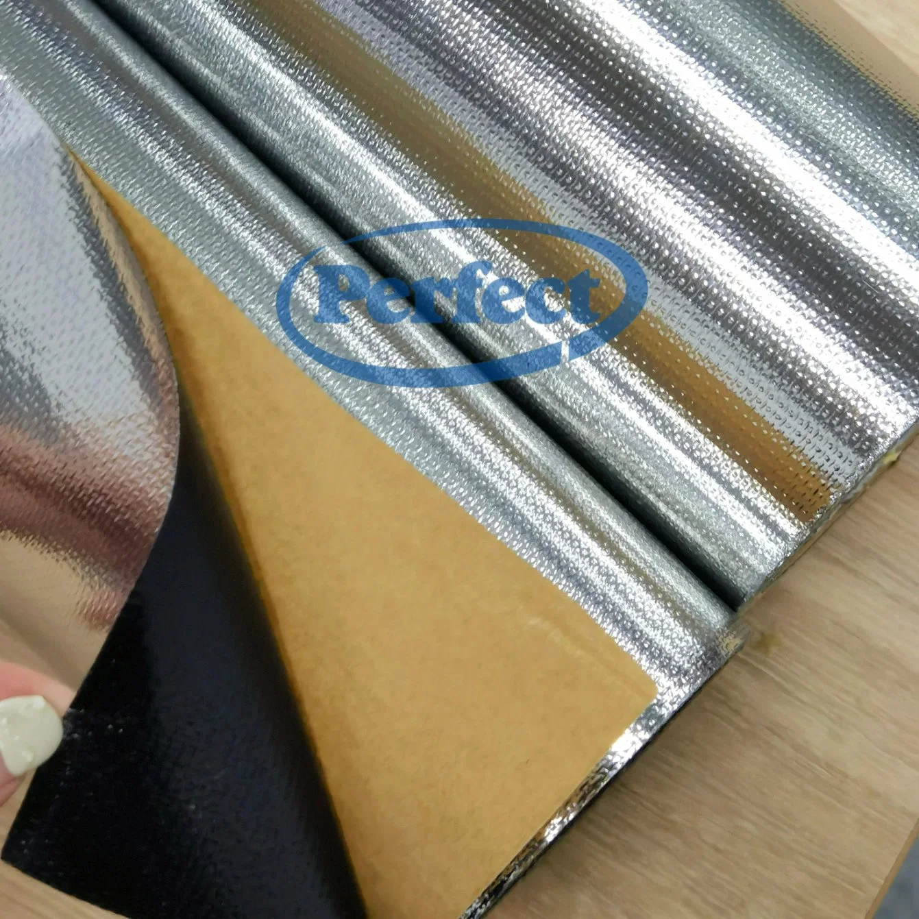 Aluminum Foil Fiberglass Fabric Tape Building Material Adhesive Surface of Stoves