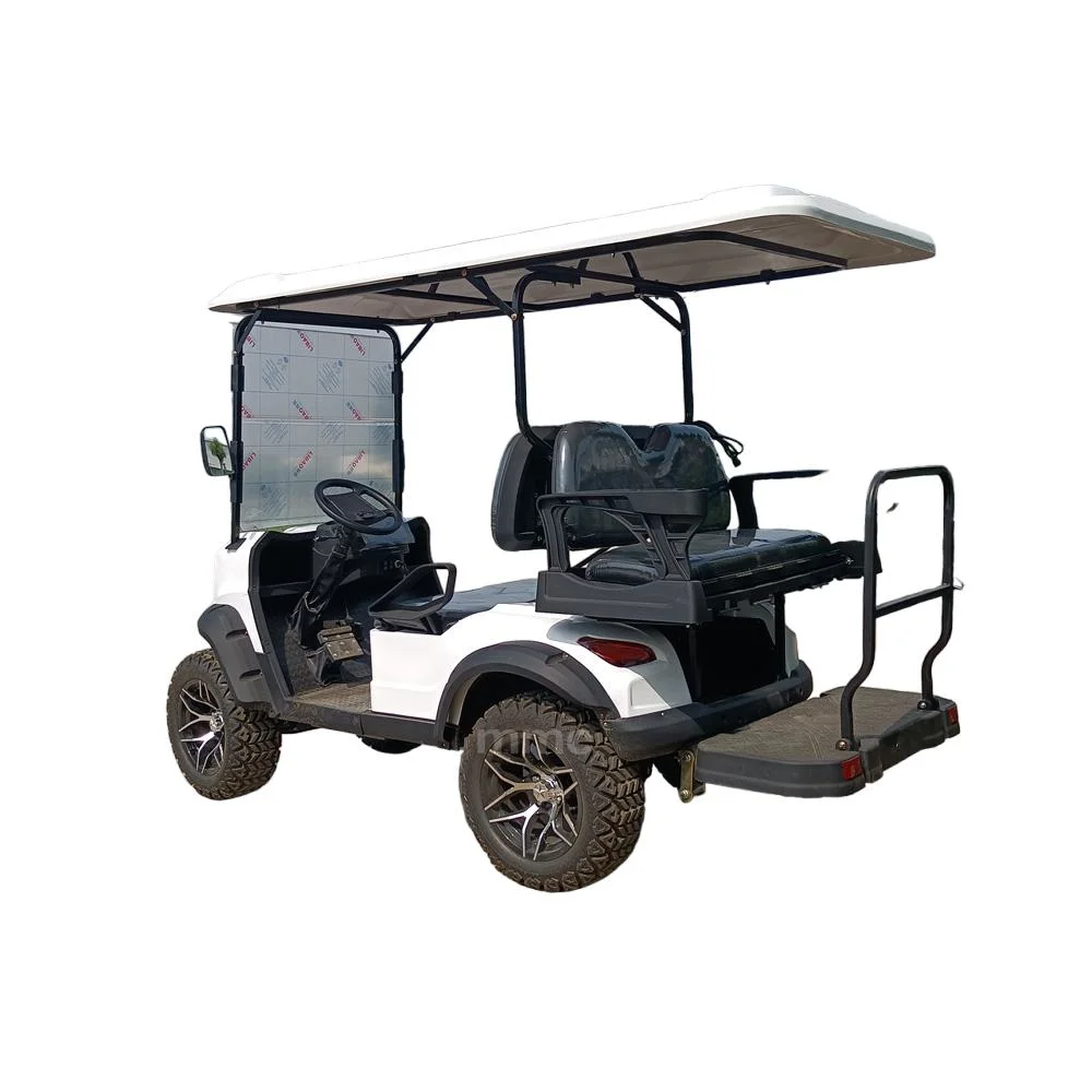 New 48/60/72V Electric Golf Wholesale/Supplier 4 Seater Golf Cart with Folded Seat