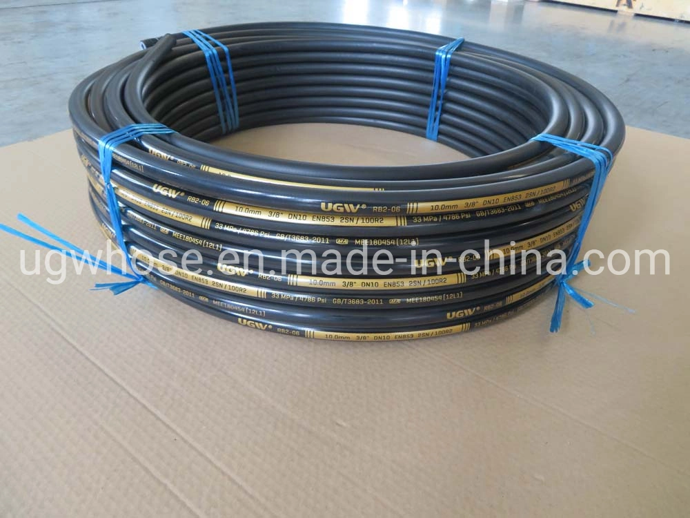 High Pressure Hydraulic Hose 3/4" Hydraulic Hose En 853 2sn for Slipform Paver