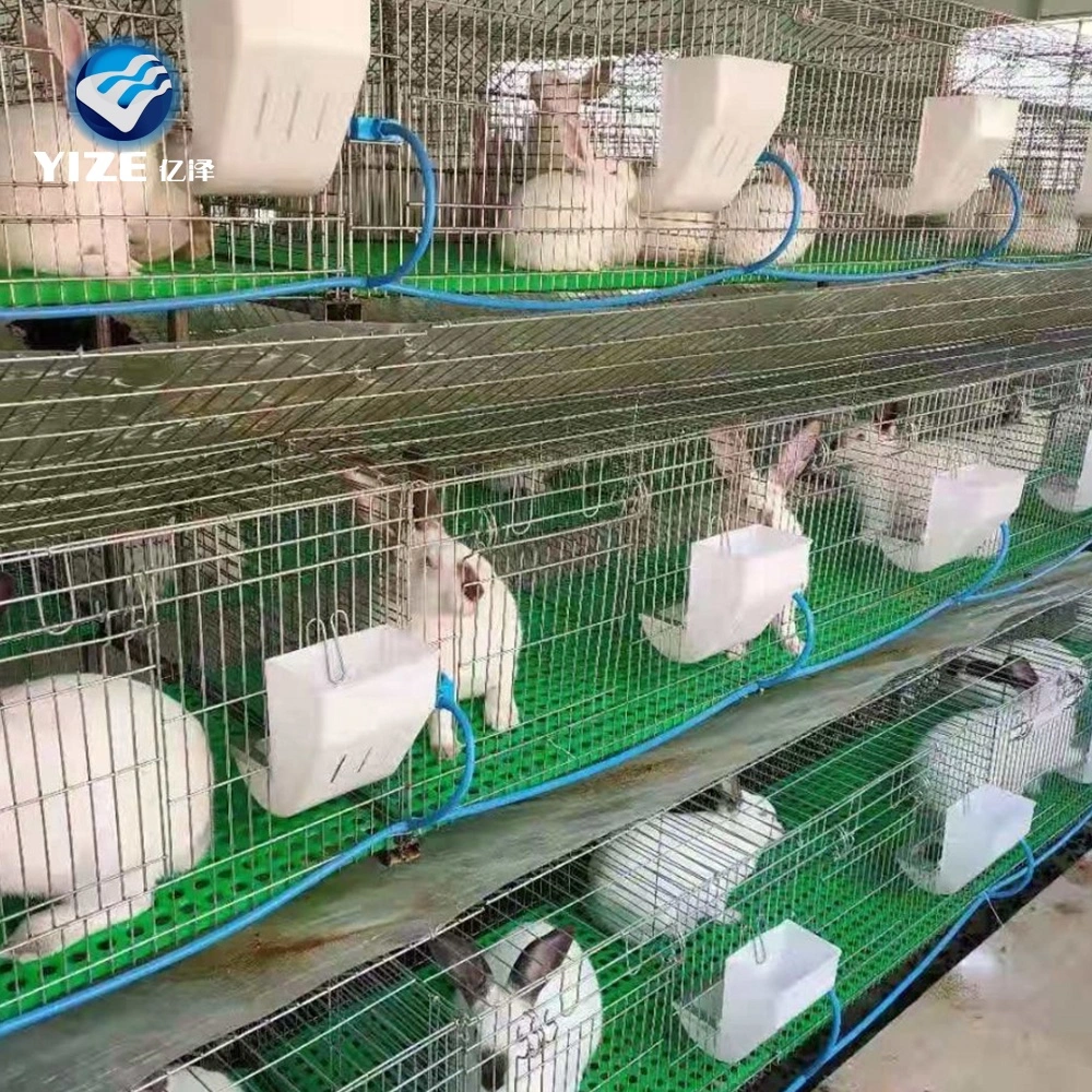 Heißer Verkauf Rabbit Zucht Käfige 3 Tier 9 Türen mit Nistbox Philippinen heißes Produkt 2021 Malaysia für Kaninchen (Fabrik) 1 Jahr