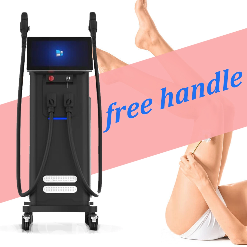 3D Technology Laser Titanium 755nm 810nm and 1064nm 3 Wavelengths Laser Hair Removal Machine Factory Price