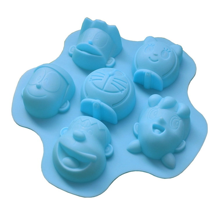 Manufacturer Wholesale/Supplier Doraemon Cartoon Silicone Mold for Candle Soap Cake Making