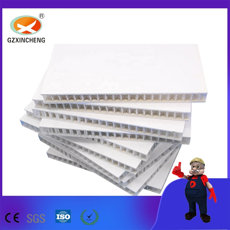 Composites Fiberglass Plastic PP Honeycomb Sandwich Panel for Side Wall/Prefab House/Truck Box