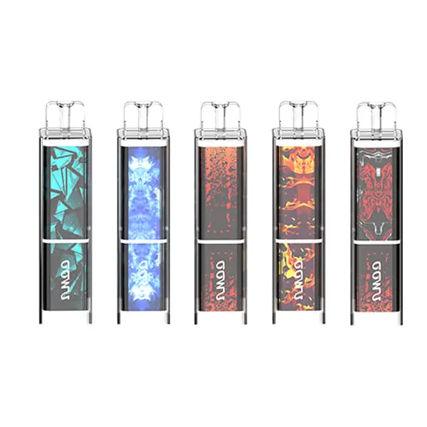 Latest Crystal Style Disposable/Chargeable E Cigarette Vape Pen 5000 Puffs OEM/ODM