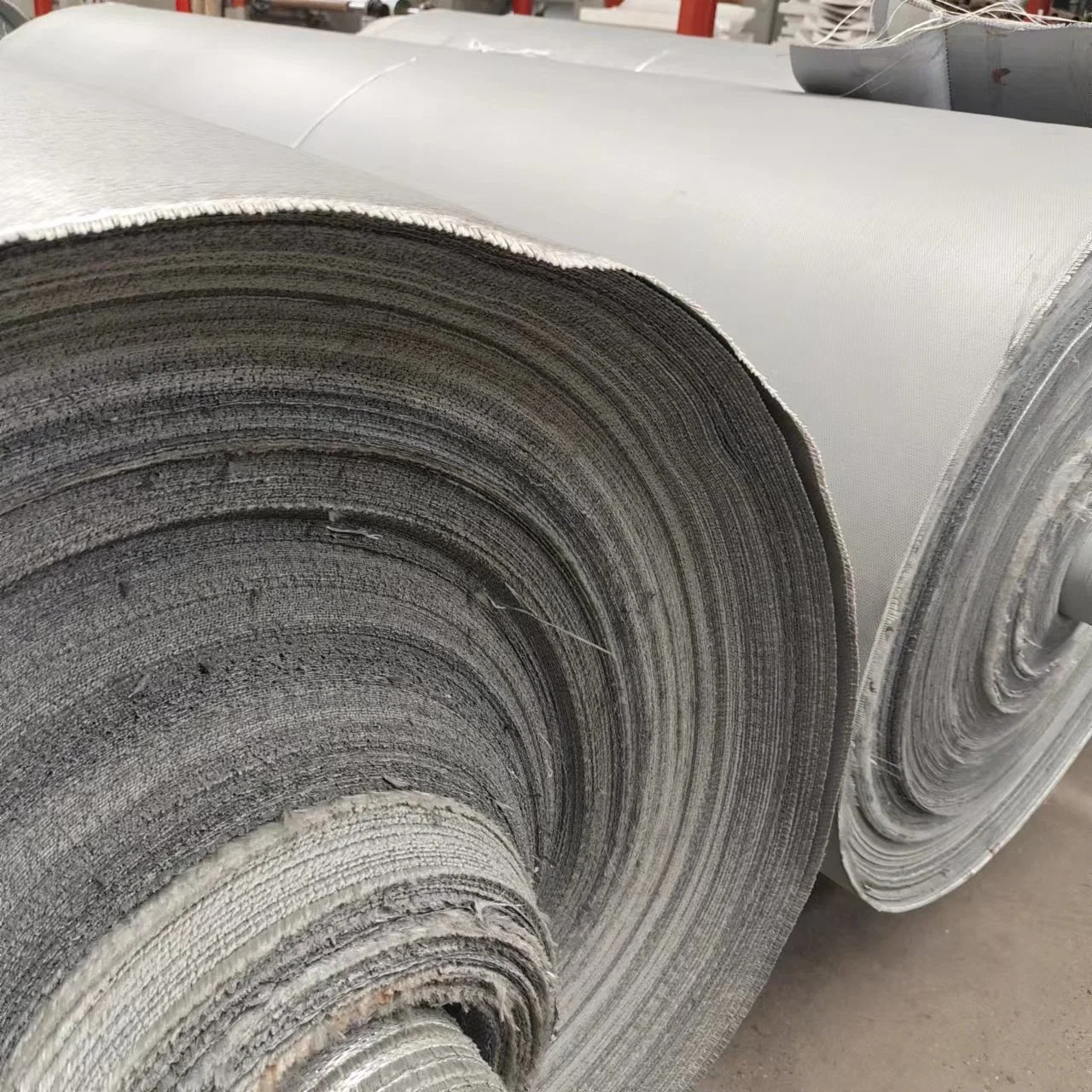 Fast Delivery Free Sample 100000 Meters Base Cloth in Stock E-Glass and C-Glass Silicone Rubber Coated Fiberglass Fabric Cloth