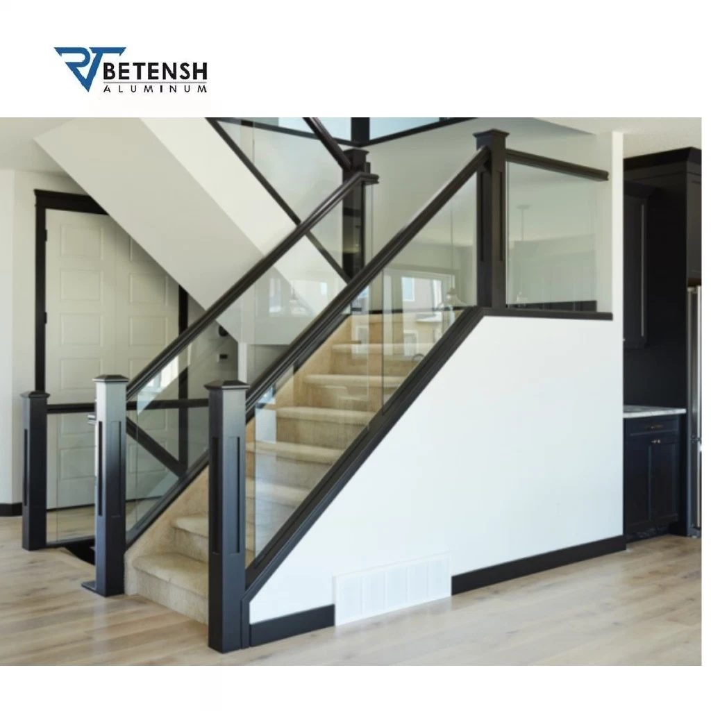 High quality/High cost performance  China Stainless Steel Balustrade Aluminum Glass Railing with CE/ISO9001 for Handrail /Office