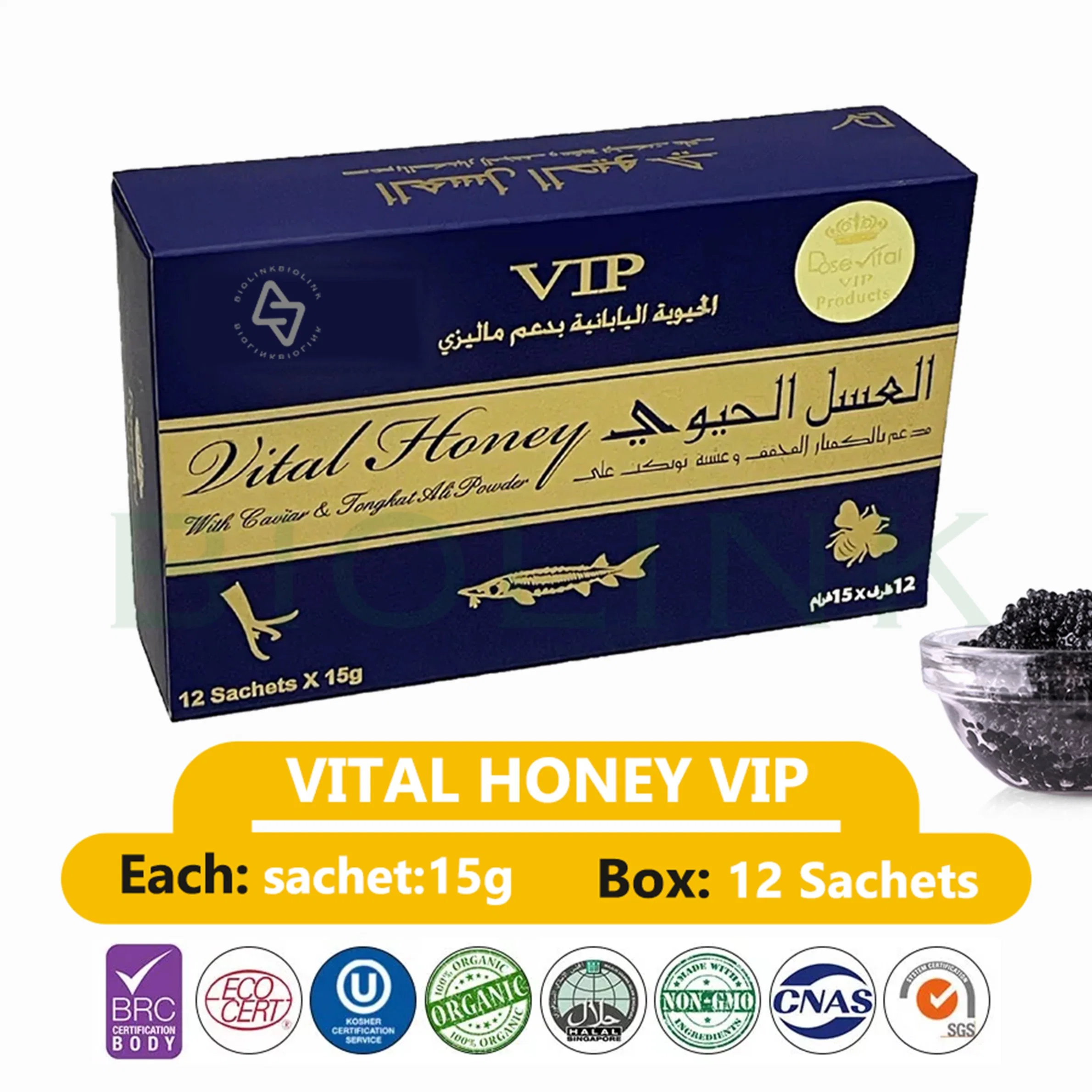 Сахарная альтернатива Secret Miracle Honey USA Оптовая продажа Royal Honey 12 Саше-15 г.