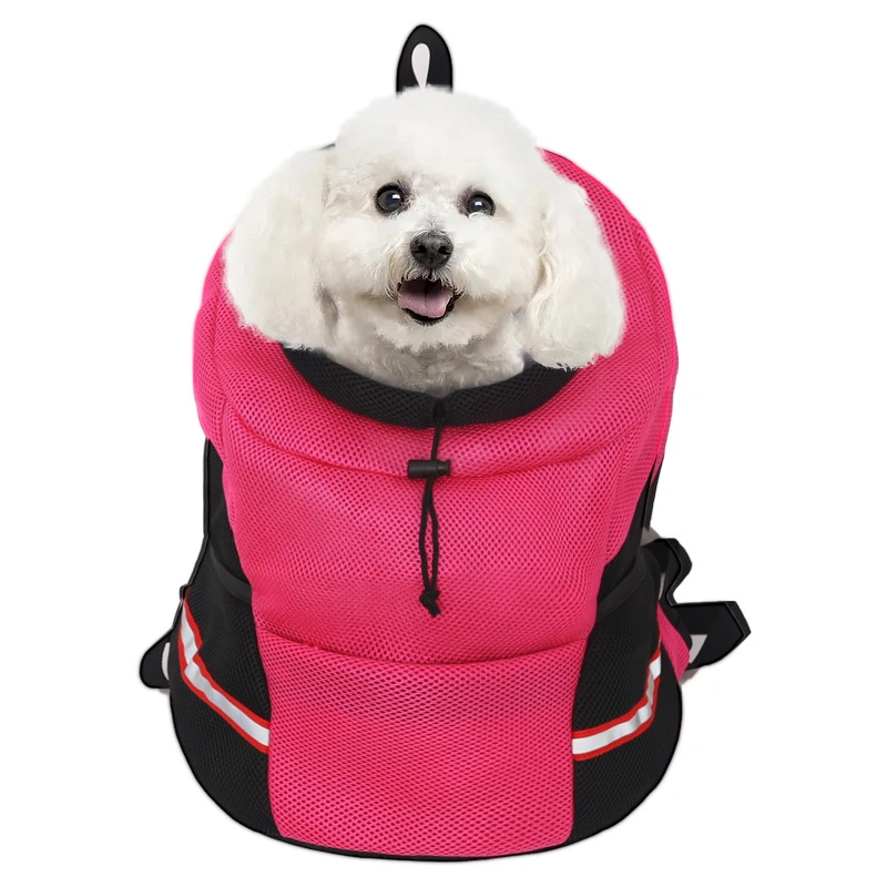 Factory Direct Supply Portable Cat Dog Backpack Breathable Chest Bag Pet Carrier