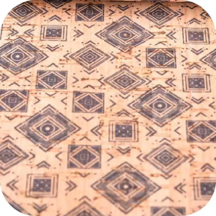 Eco-Friendly Digital Printed Natural Cork for Bags, Shoes, Decratives, Stationeries (HS-CP-015)