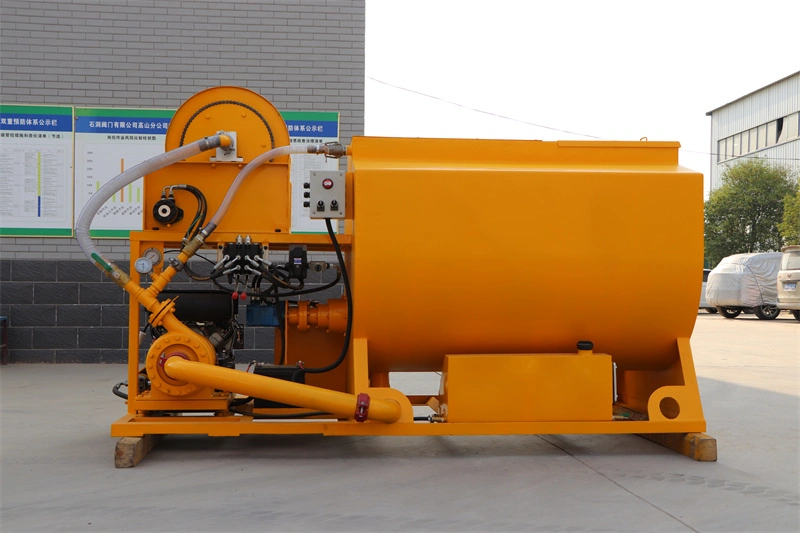 1200L  capacity hydroseeding machine for slope greening