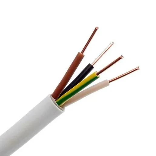 RVV Rvvp cable 1,5mm 2,5mm 4mm 6mm flexible apantallado sin revestimiento Cable eléctrico DE 24awg 16AWG mm