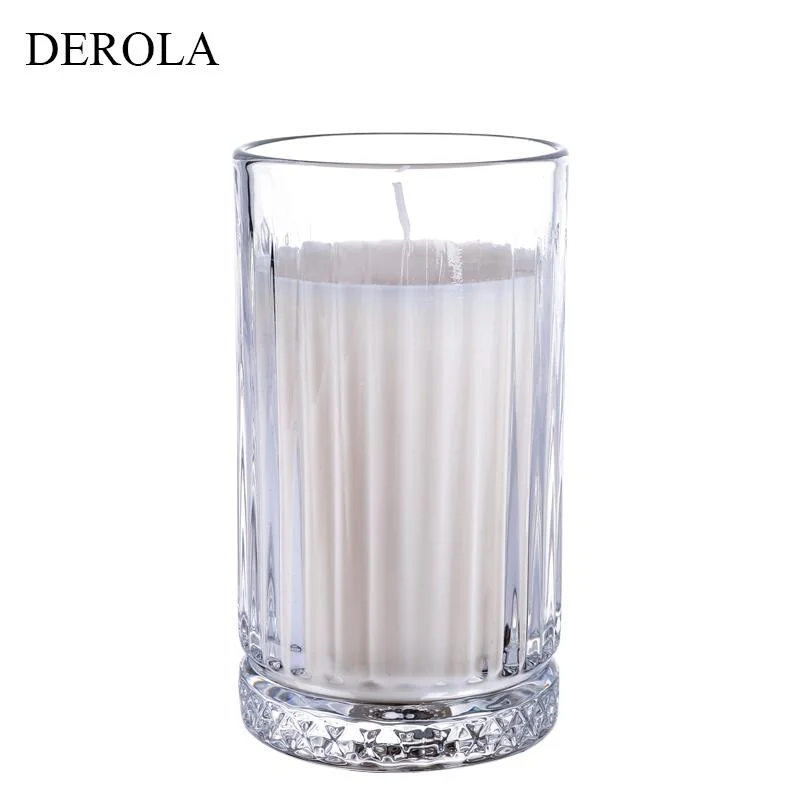 Wholesale/Supplier Decorative 6oz 8oz Round Custom Color Glass Candle Holder for Home/Party/Wedding