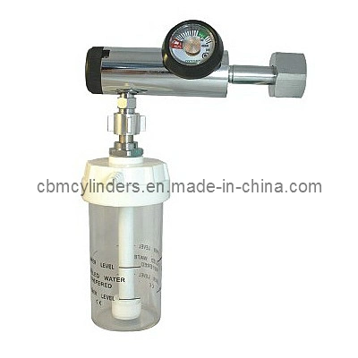 (Click-style) Medical Oxygen Regulator W/ O2 Humidifier