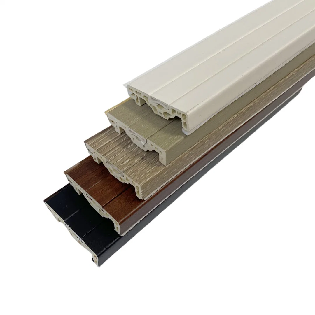 Decorated PS Floor Ceiling Timber Wooden Skirting Baseboard Side Mouldings Crown Decorative for Ceiling