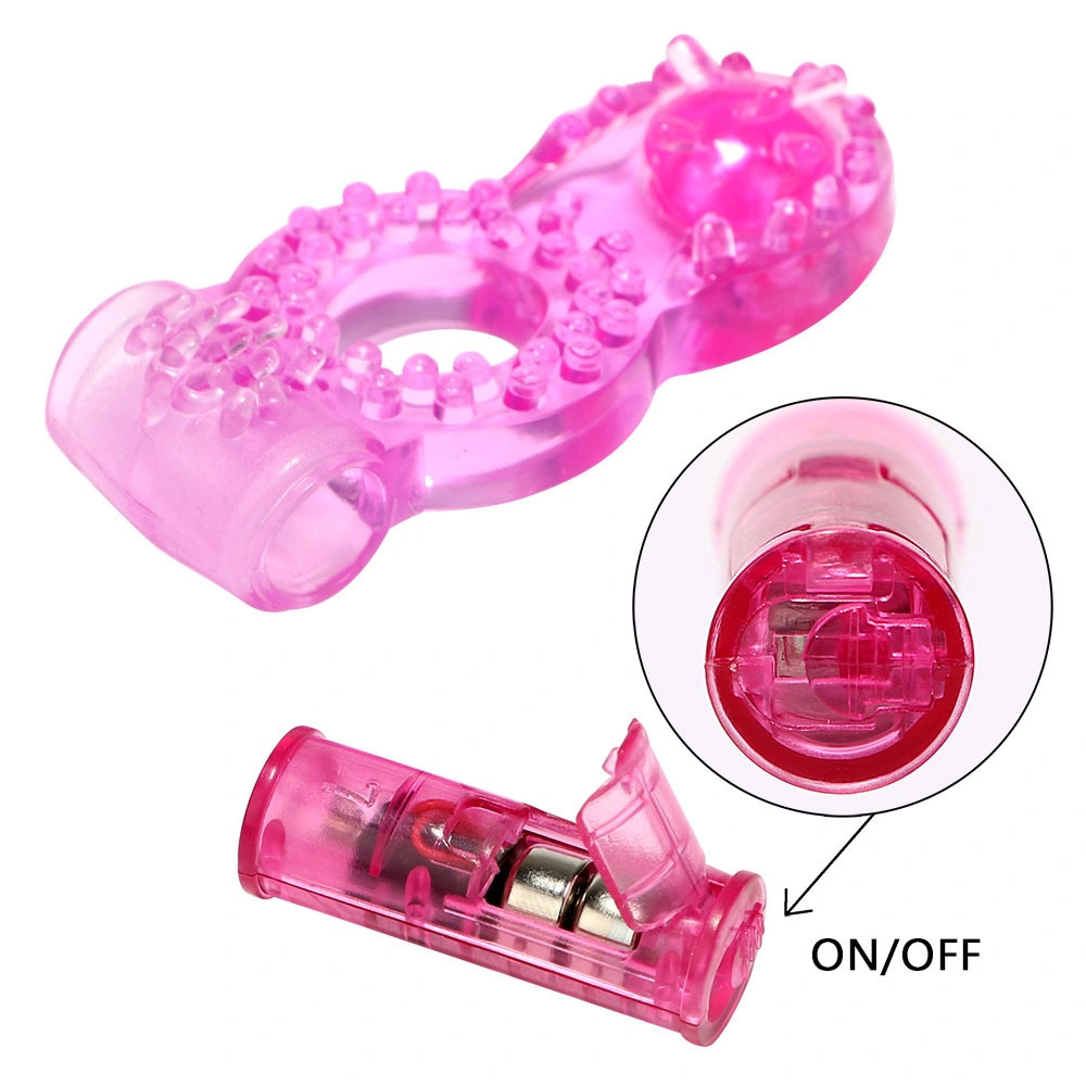 New Style Sex Vibrating Cock Ring for Couple Sex