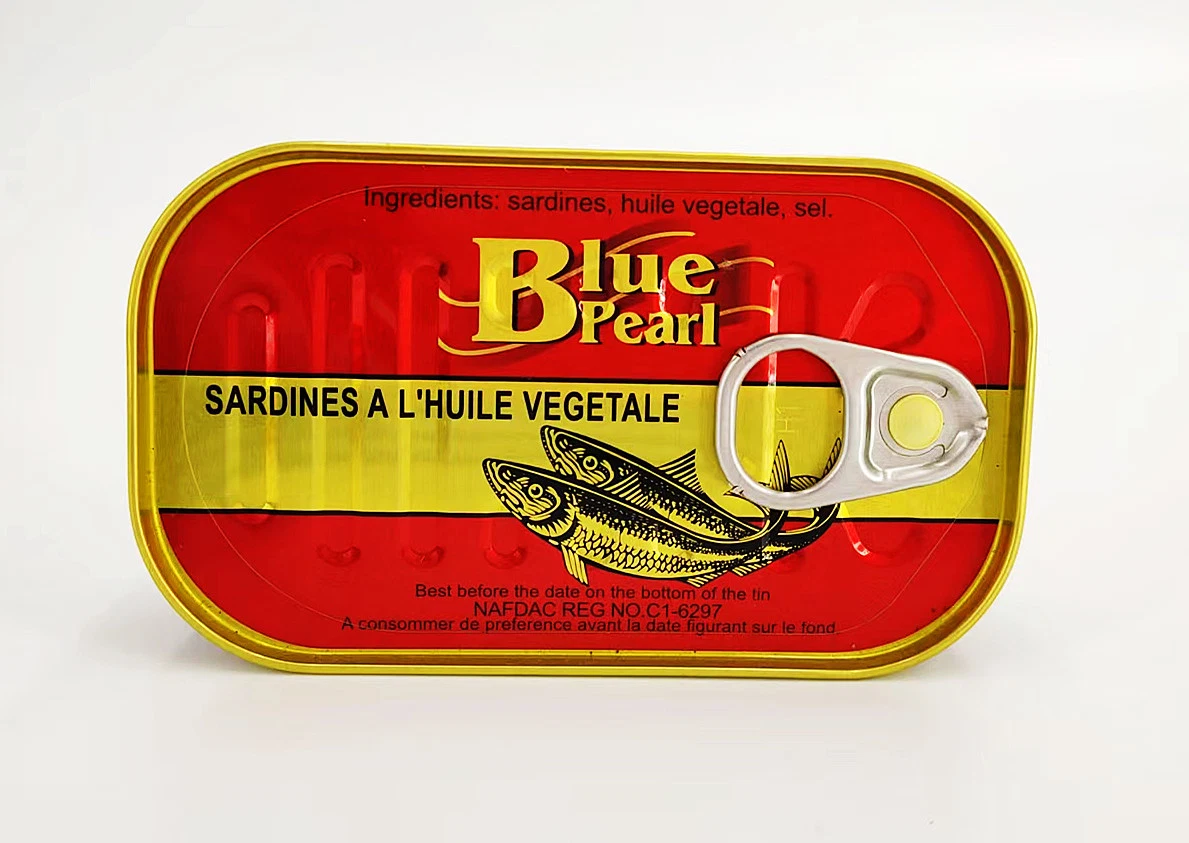 Cheap Price Canned Sardines in Vegetable Oil 125g Factory