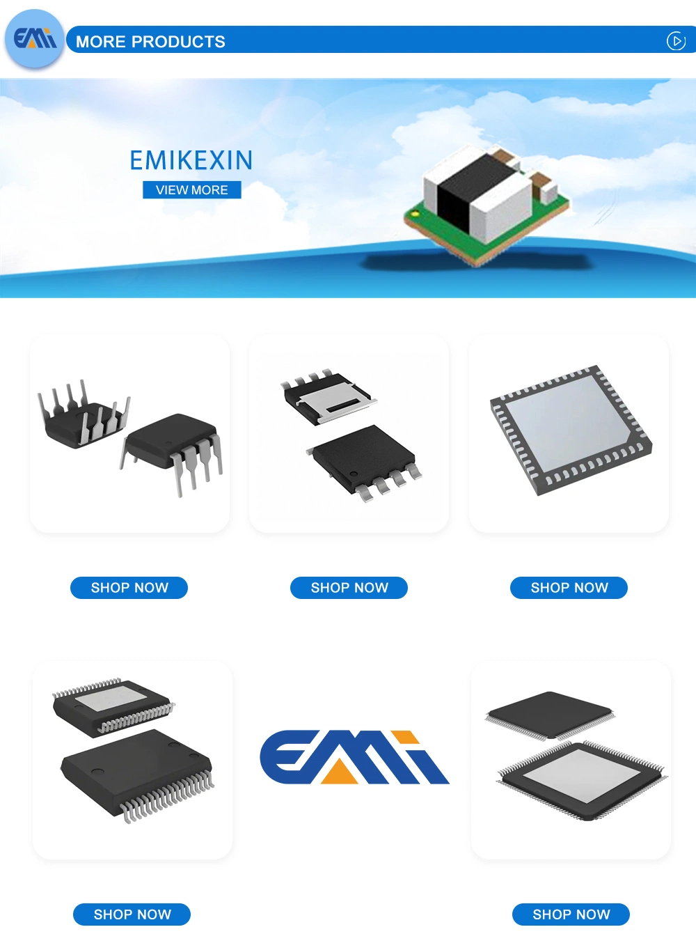 Atmega328p-Au New and Original Integrated Circuit IC Chip Memory Electronic Modules Components