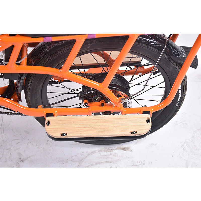 Double Battery Motor Delivery Bike with Box