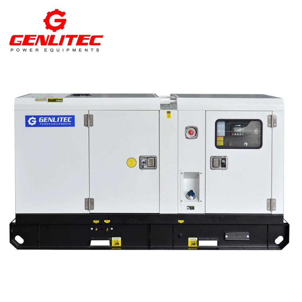 50 Hz 1 500 tr/min 3 phases tension Générateur de moteur diesel Ricardo de Chine Silent Canopy 38 kVA 30 kw