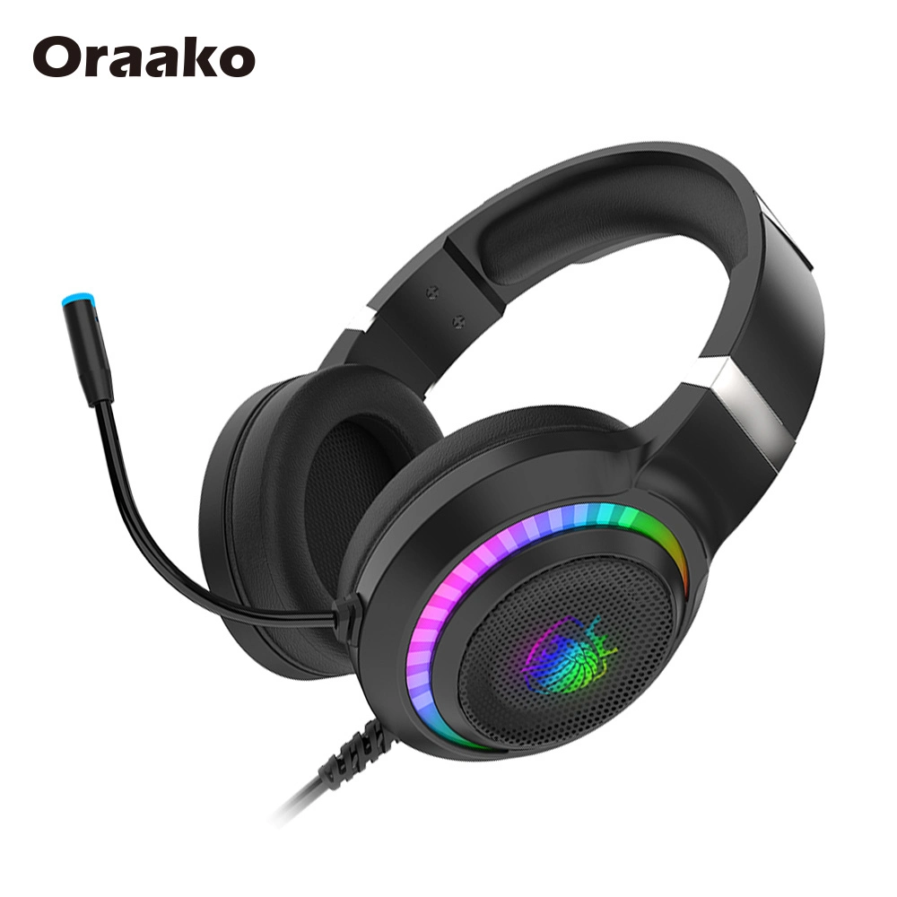 Wholesale/Supplier RGB Bass Computer Noise Cancelling Gamer Headphones Headset with Mic Wholesale/Supplier Gaming Headsets