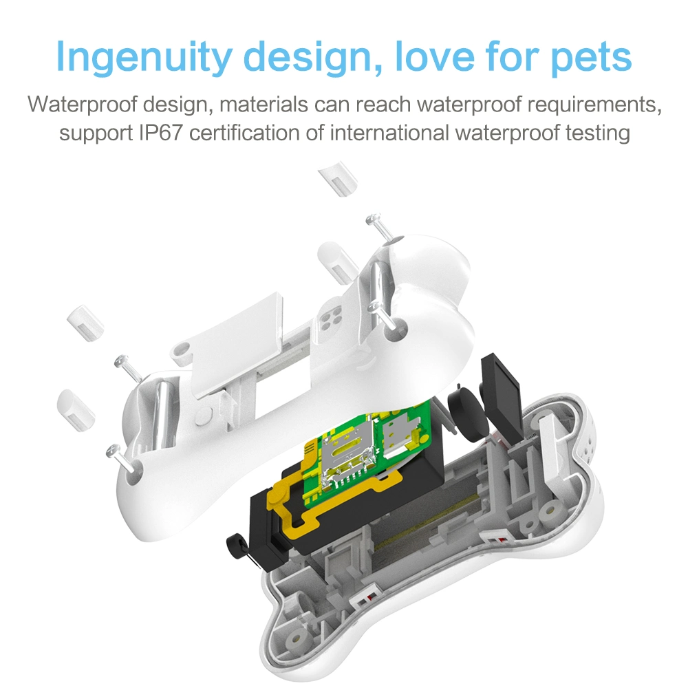 Waterproof Multi-Modal Positioning Real-Time Positioning Intelligent Monitoring GPS Tracker for Your Pets