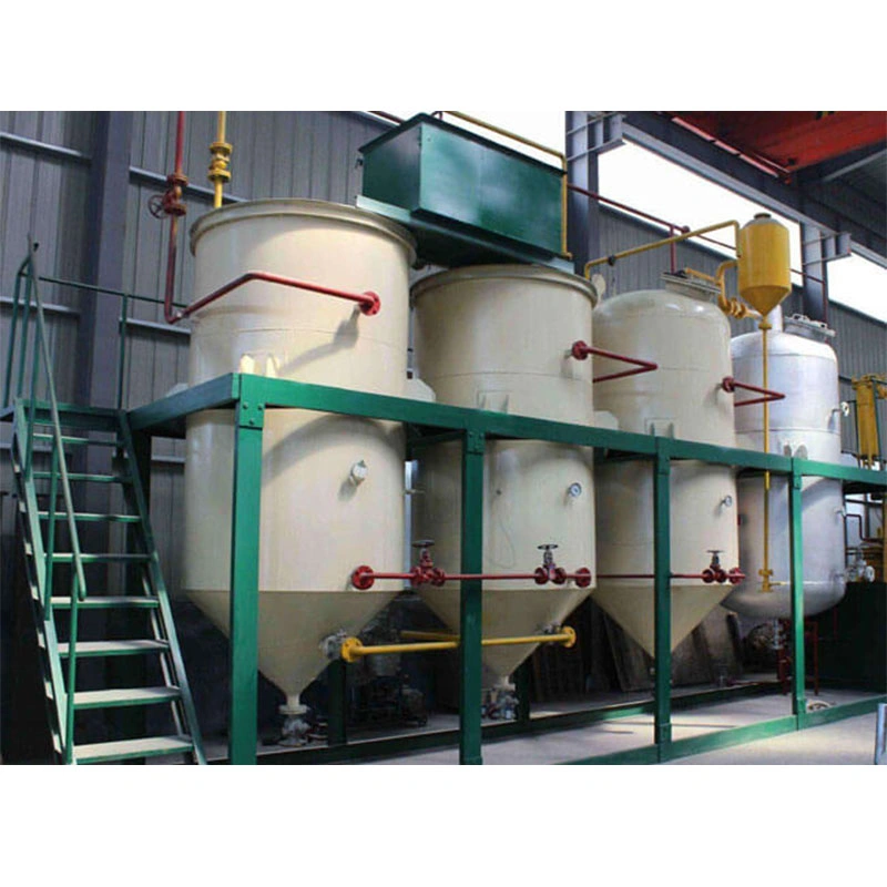 1-5 Ton/D Cooking Oil Refining Machine