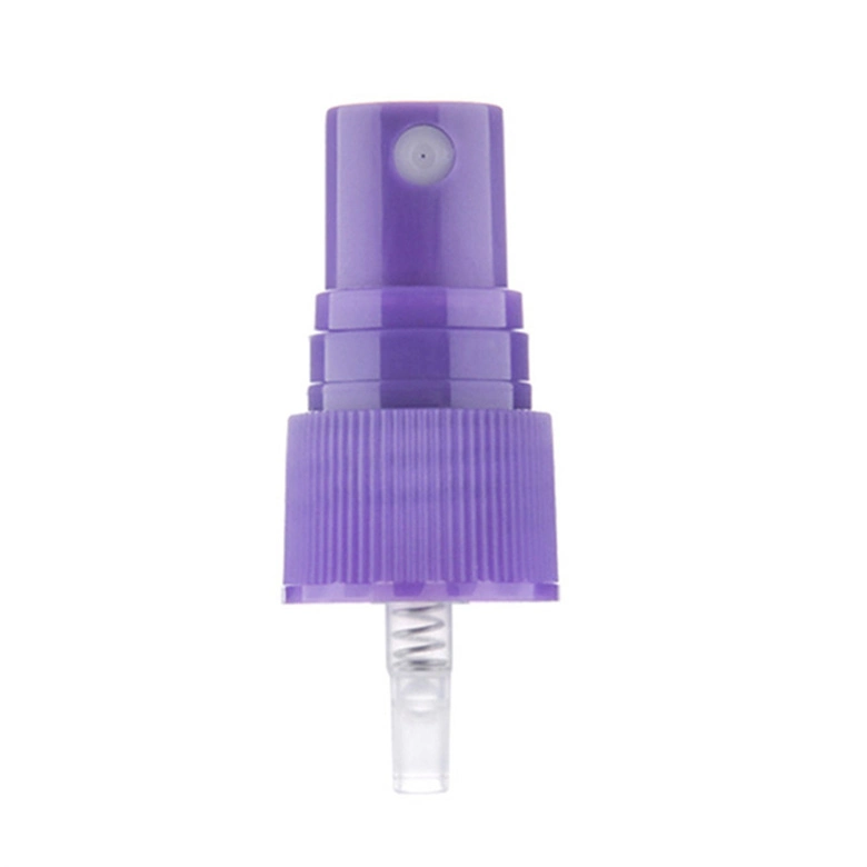 Ribbed Glossy Closure Plastic Hair Care Body Face Oil 18/410 20/410 24/410 28/410 Fine Mist Spray Pump