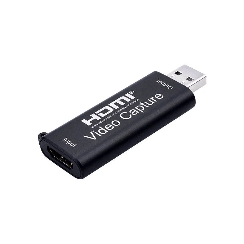 Hdmii auf USB 2,0 Game Capture Adapter für Live Streaming