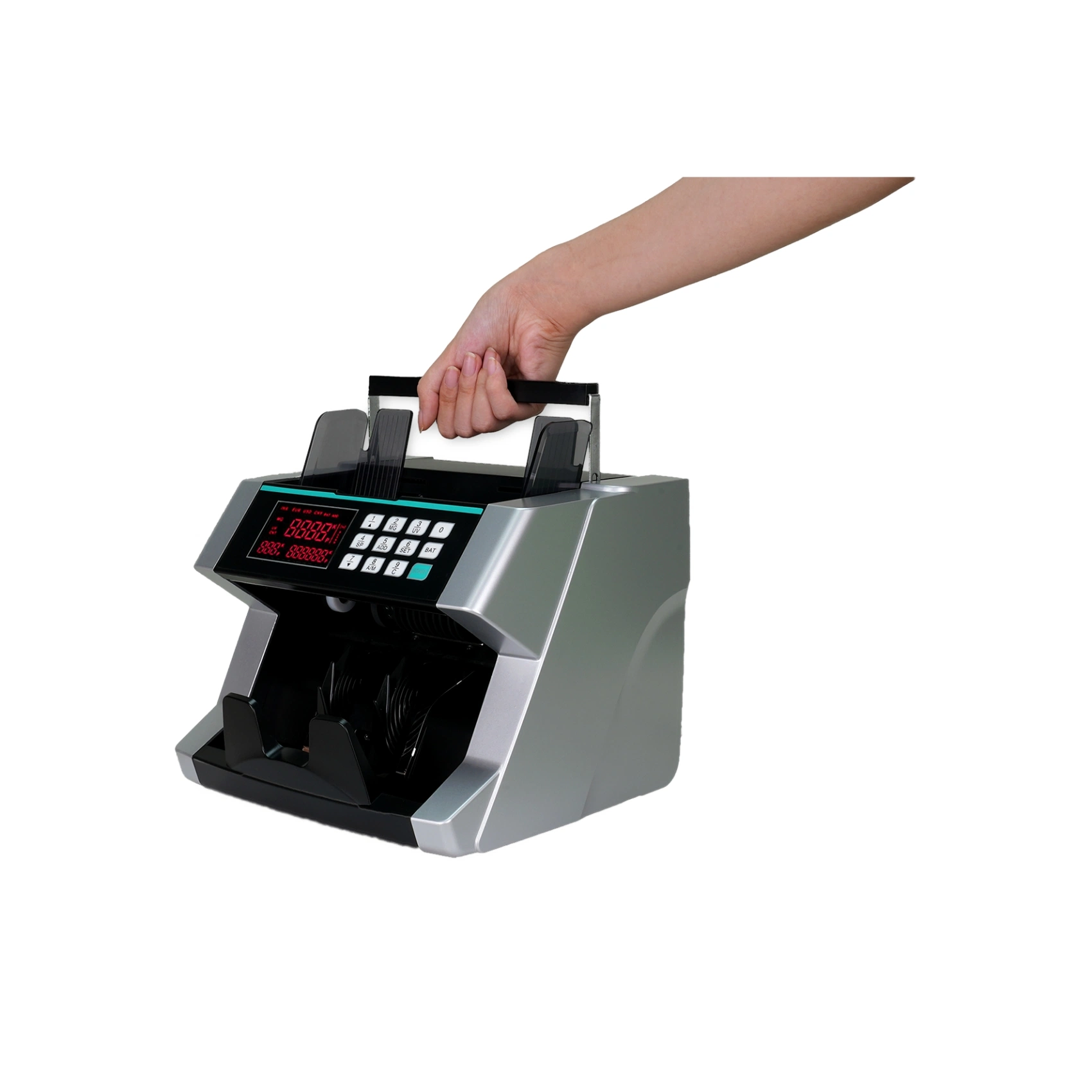 Union 0734 Electric Money Counter Money Counting Machine Cis Multi Currency Counter