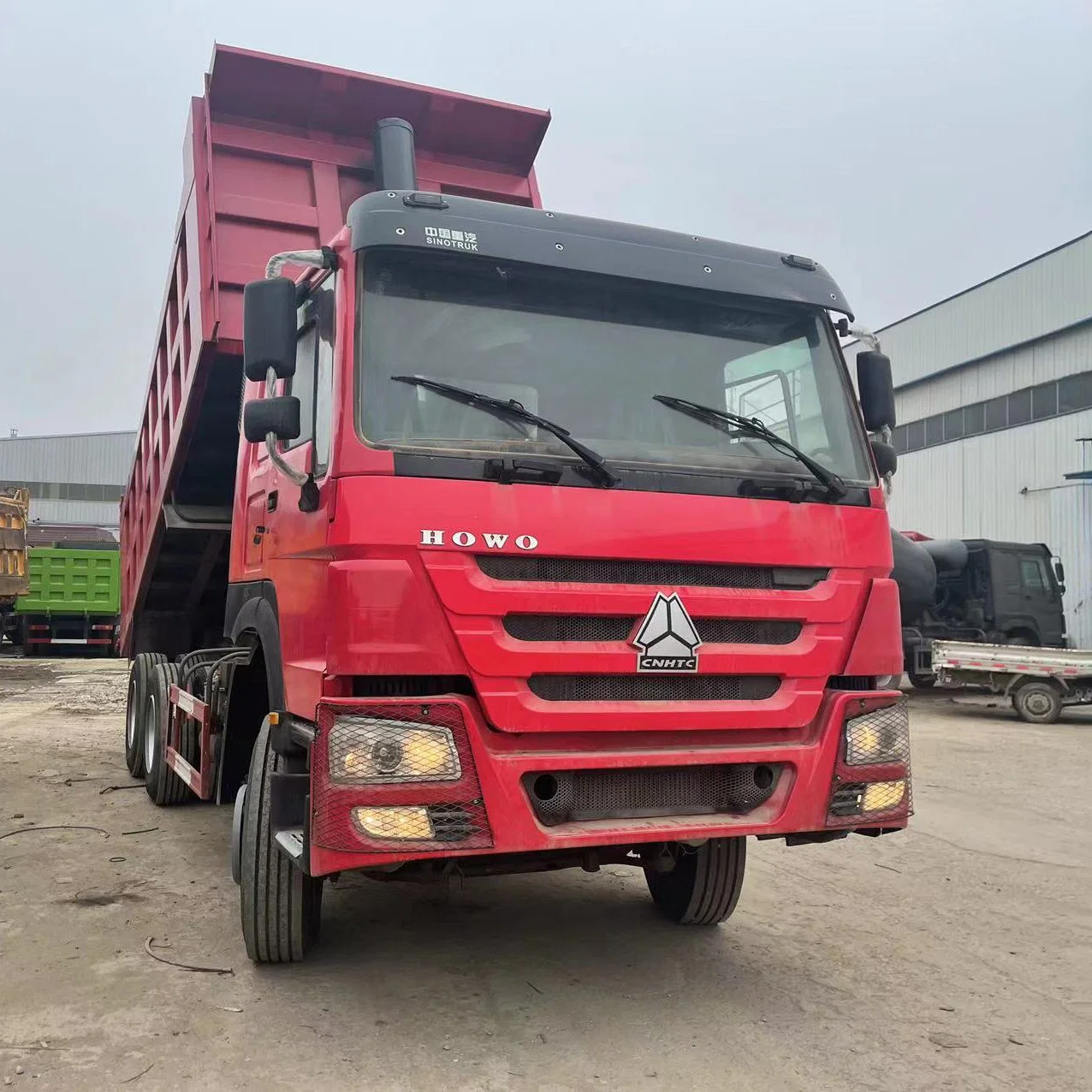 6X4 AWD OFF Road 20tons 20t Muldenkipper hinten Verladung Bergbau Sandstein Baumaschinen Transport für schwierige Straße Situation