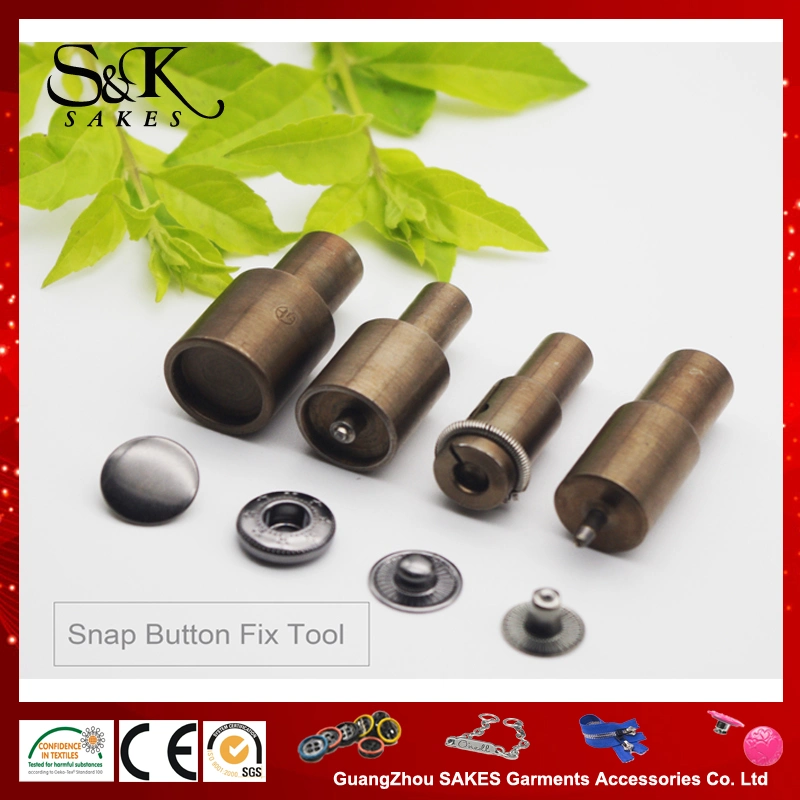 Anti-Brass Color Metal Brass Quality Snap Button for Garments