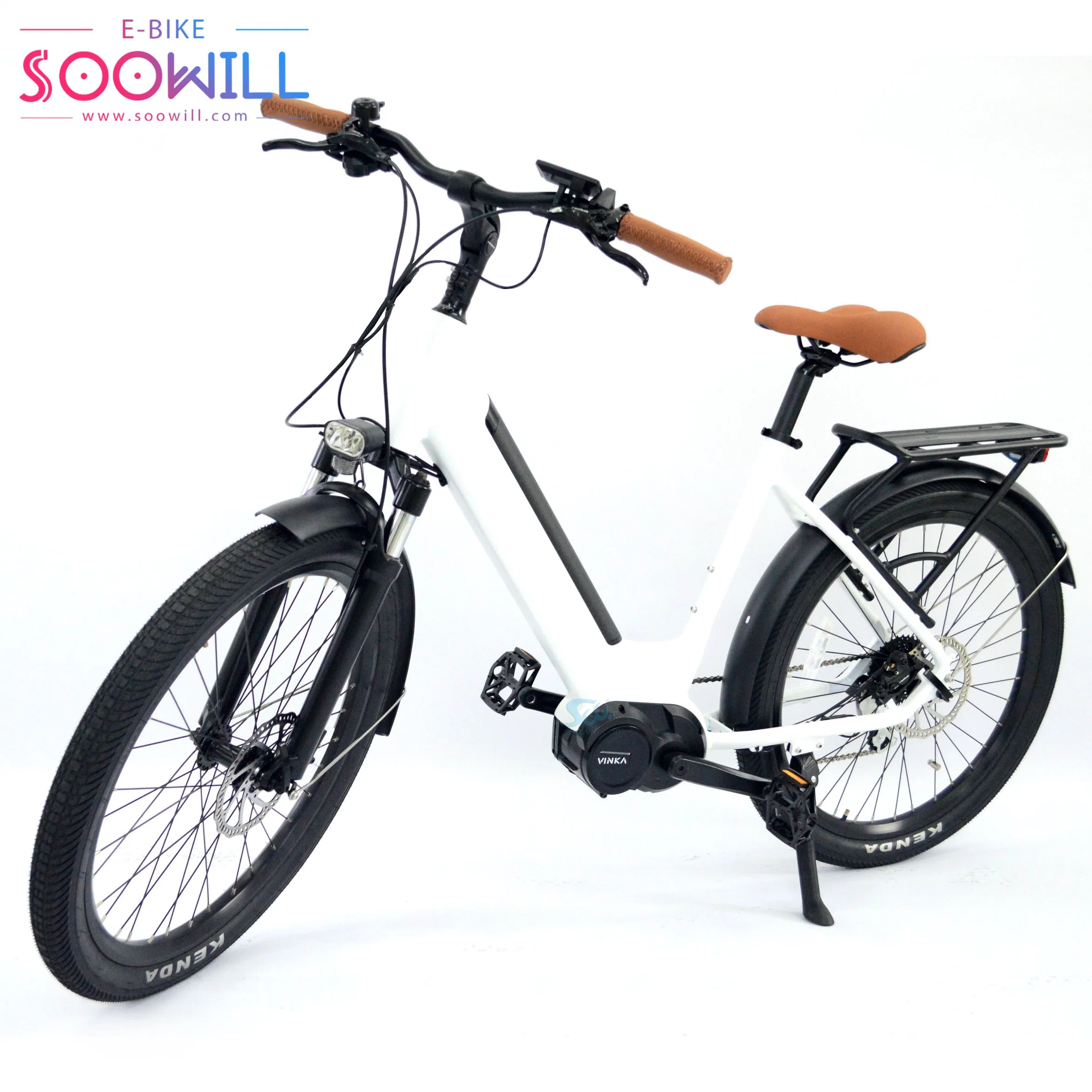 Acero barato 36V para alquilar la suciedad bicicleta eléctrica Shimano 7 Velocidades de marcha 6061 Aleación de aluminio, Ebike Color personalizado