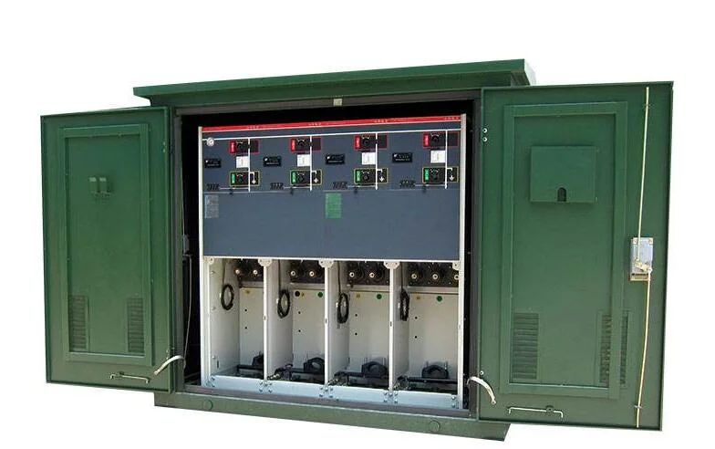 11kv 13.8kv Gas Insulated Safering 1250A Gis Rmu Ring Main Unit