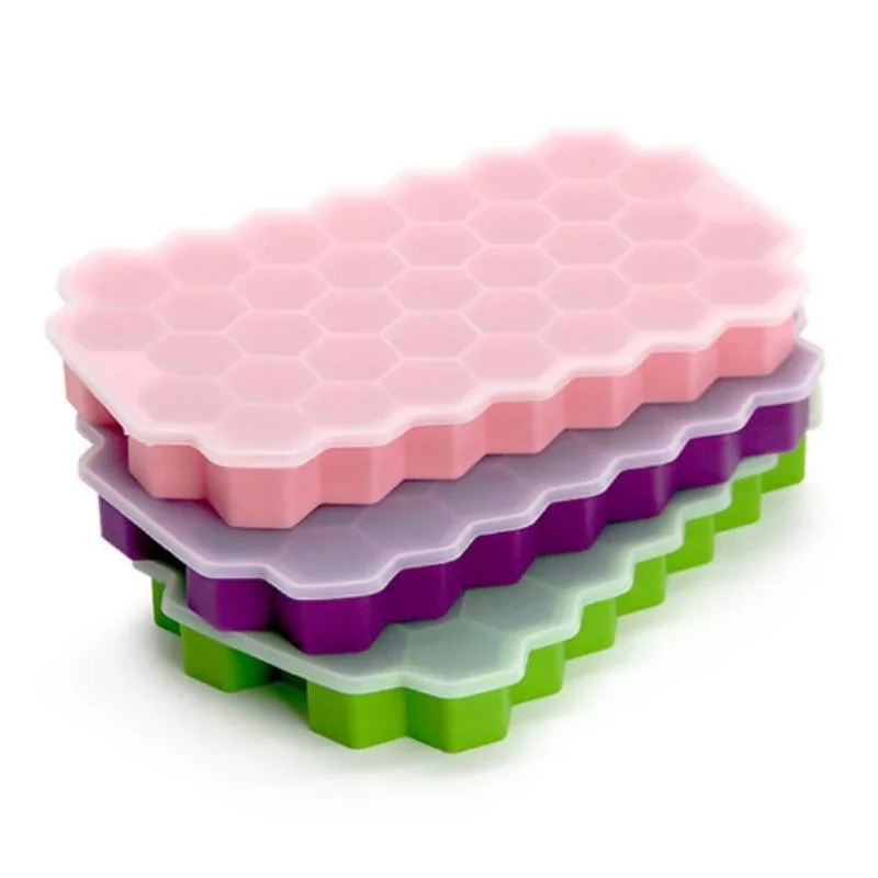 37 Holes Silicone Molds Ice Cube Tray for Kitchen