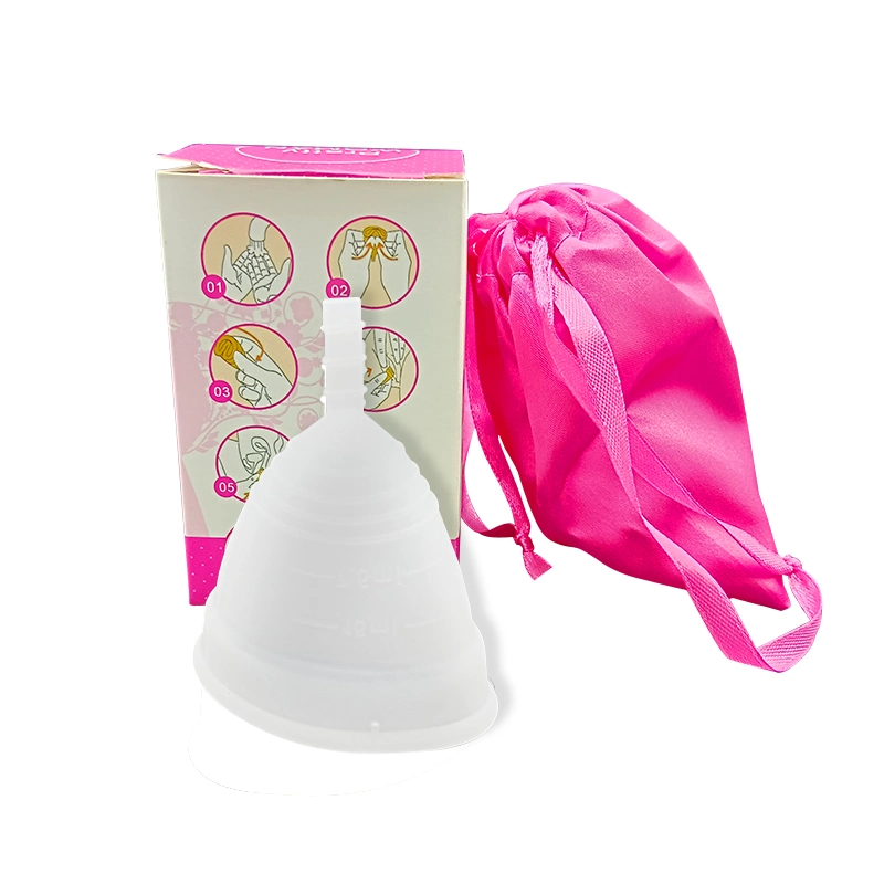 High Quality Lady Period Cup 100% Medical Silicone Menstruation Copa Menstrual Cups