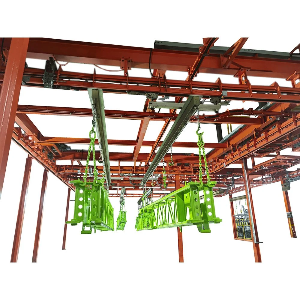 Overhead Power and Free Conveyor System Used in Coating Line