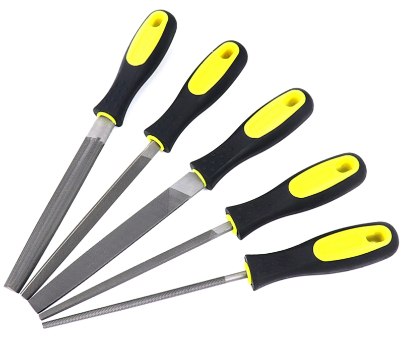 8inch Hand Tool Steel File 5PCS Set