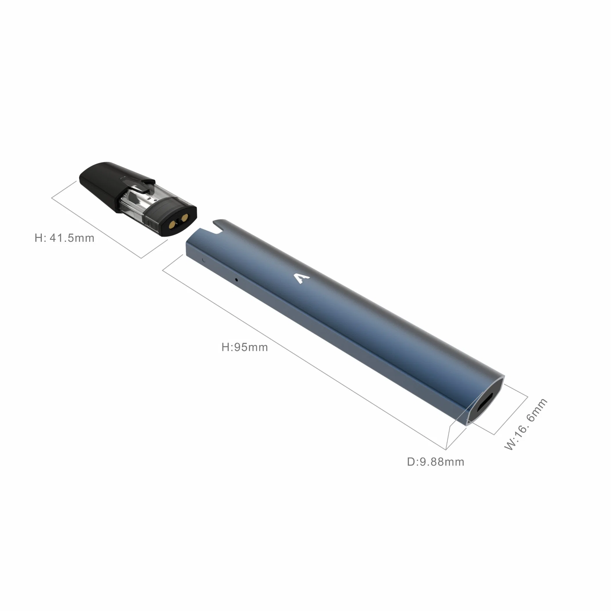 Venda a quente Alpha Electric Cigarro Vape Original Pen Cigarro electrónico o vaporizador