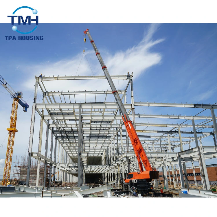 H Beam Metal Frame Steel Structure Prefabricated Warehouse Steel House Building